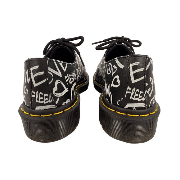 Dr. Martens 1461 Script Smooth Leather Oxford Shoes Size EU 37 US W 6 RARE! - Picture 8 of 12